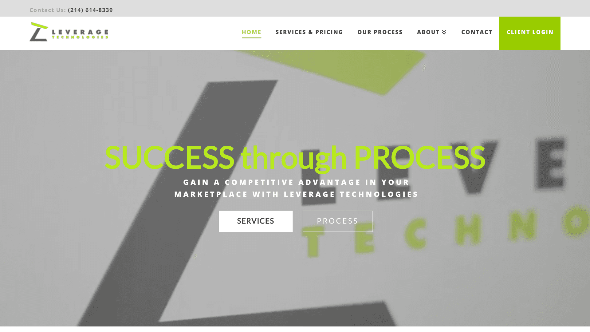 Leverage Technologies screenshot
