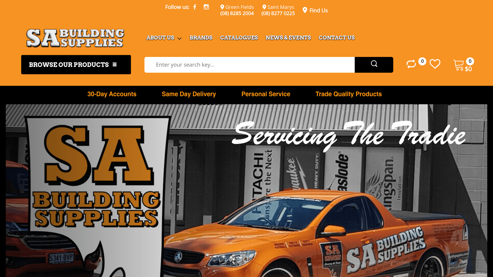 SA Building Supplies screenshot